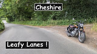 Royal Enfield Classic 350  Leafy Cheshire Lanes [upl. by Annohsal]