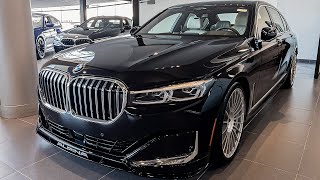 2021 BMW ALPINA B7 Walkaround Review  Exhaust Sound Revs [upl. by Ellenehc]