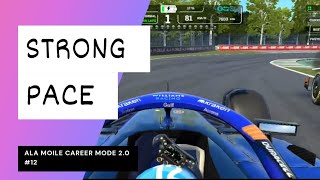 15placegridpenalty after changing to the 3rd battery  Ala Mobile Career Mode 20 12  S1 R12 [upl. by Vick512]