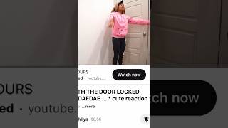 CRYING WITH THE DOOR LOCKED PRANK ON DAEDAE  cute reaction daedae miya crying [upl. by Girard]