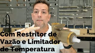 Como Regular a vazão do Misturador Monocomando para Chuveiro Deca e limitar temperatura [upl. by Eicyak230]