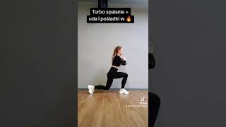 Turbo spalanie  uda i pośladki w ogniu 🔥💪 fitness tabata hiit workout gym fatburn abt fit [upl. by Pascha]