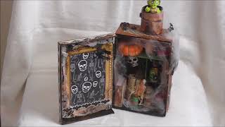 DIY  Apothekerschrank apothecarycabinet Halloween Halloweenbasteln [upl. by Manny]