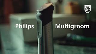 Trymer Philips Multigroom – jedno urządzenie do brody głowy i ciała [upl. by Ahsaelat331]