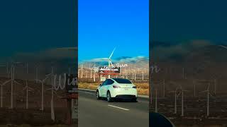 So windy all windmills are working  Wind Farms Palm Springs California 🇺🇸 short [upl. by Cathe]