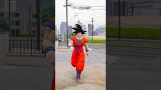 GTA 5 GOKU DUPLICATES CAME TO LIFE AFTER DEATH😱🔥🤯 gta5 gtavshorts goku gta5mods story shorts [upl. by Annahvas]