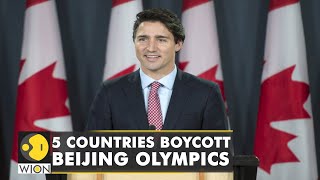 Canada joins US UK amp Australia in diplomatic boycott of Beijing Olympics 2022 Winter Olympics News [upl. by Kathi]