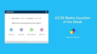 Composite Functions GCSE Maths Question of the Week [upl. by Florry433]