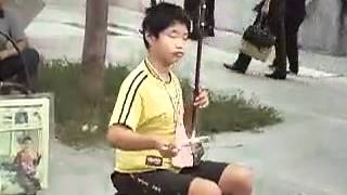 Talented Young Boy Playing The Erhu in China [upl. by Jez]