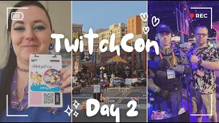 Twitch Con Vlog  Day 2 [upl. by Enibas]