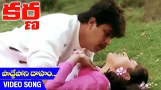 Podde Pone Daham Video Song  Karna Telugu Movie  Arjun  Ranjitha  Vineetha  Vidyasagar [upl. by Adok]