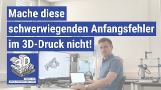 304 Mache diese schwerwiegende Anfangsfehler im 3DDruck nicht  3DDruck Podcast [upl. by Eltsyrk]