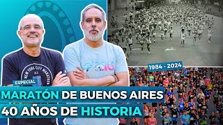 LA HISTORIA DEL MARATÓN DE BUENOS AIRES  MEJOR CORRER [upl. by Scotney]