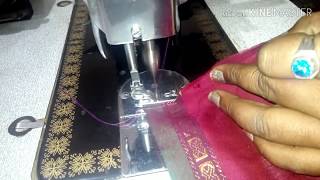 Basic Tailoring class in kannada Pico Zigzag and machine review  LathaJeevan Tailoring class [upl. by Manley]