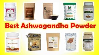 Best Ashwagandha Powder in India with Price 2019  Top 10 Ashwagandha Powders Brands [upl. by Lawlor]