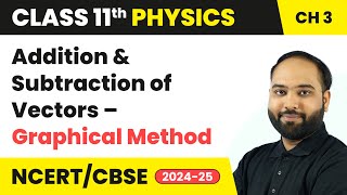 Addition and Subtraction of Vectors – Graphical Method  Class 11 Physics Chapter 3  CBSE 202425 [upl. by Nappy]