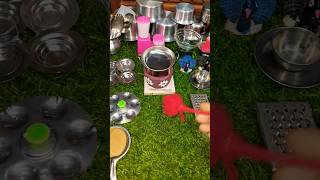 Comment your name Miniature panipurishorts viralvideo VillageFoodFarm3MiniatureCookingHFL [upl. by Cirda108]