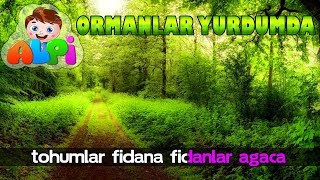 Tohumlar Fidana Fidanlar Ağaca Ağaçlar Ormana Dönmeli Yurdumda Şarkısı [upl. by Germayne]