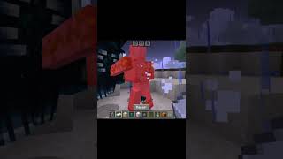 2 WARDENS VS 1 GOLEM 😈💀 minecraft shorts viral [upl. by Iroak]