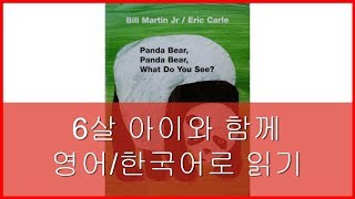 Panda Bear Panda Bear What do you see  판다곰아 판다곰아 무엇을 보고 있니 EnglishKorea [upl. by Belshin189]