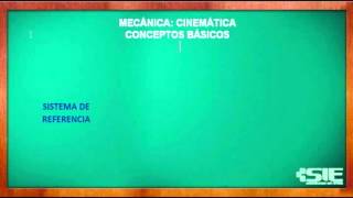 Conceptos Básicos De Cinemática [upl. by Ulphia110]