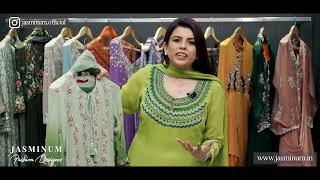 Formal Indian Suits Collection  Party Wear Suits  Jasminum Fashion Designer  Ep113 [upl. by Mcilroy500]