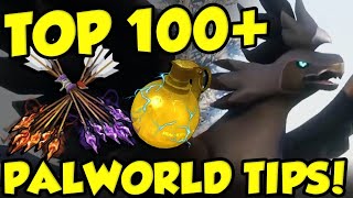 OVER 100 BEST PALWORLD TIPS FOR RETURNING PALWORLD PLAYERS  THE ULTIMATE PALWORLD GUIDE [upl. by Llerdnam]