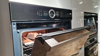 bosch pyrolytic oven cleaning function  bosch oven cleaning  bosch serie 8 oven  shorts [upl. by Stralka]