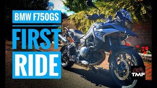 2018 BMW F750GS Review [upl. by Sloane590]