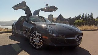 2012 Mercedes SLS AMG Startup Test Drive and Review [upl. by Bekki]