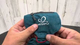 WATERFLY Small Lightweight Packable Backpack Review [upl. by Bonns664]