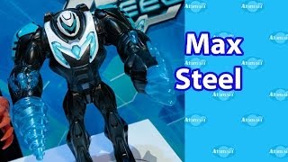 Max Steel Toys Toy Fair Preview [upl. by Siletotsira402]