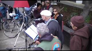 quotThe Post Man Songquot Sung by Union Postal Workers at A17 Rally in PDX 41712 [upl. by Amak]