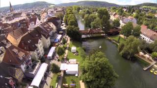 Stadtfest Tuttlingen 2014 von oben [upl. by Nahguav]