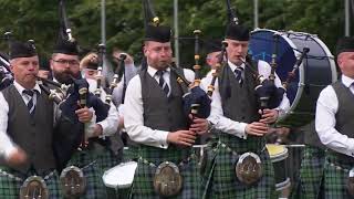 Inveraray amp District Pipe Band — MSR Performance — World Pipe Band Championships 2023 [upl. by Crane]