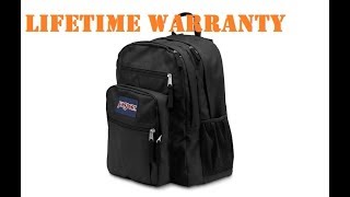 Jansport Backpack comes with a Lifetime Warranty [upl. by Neeka483]