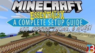 How To Setup EssentialsX on Your Minecraft Server Add Kits Spawn amp More to A Minecraft Server [upl. by Wawro]