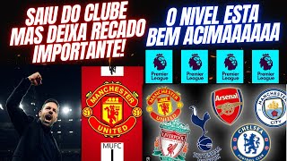 RUUD SAIU DO MAN UNITED MAS DEIXA RECADO E O SOBRE O ATUAL NIVEL DA PREMIER LEAGUE [upl. by Bertina]