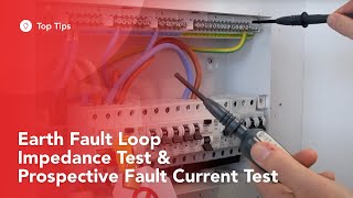 Earth Fault Loop Impedance Test amp Prospective Fault Current Test [upl. by Kalbli867]