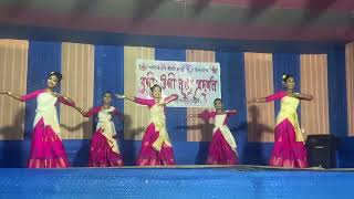 Sarat ahile Kati Bihu Daisy With Group \ like dance comment laxmipuja beutifull dance [upl. by Elleined659]