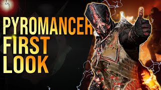 OUTRIDERS  Pyromancer First Look  Gameplay Gear Skills WORLD BURNING [upl. by Allerbag311]