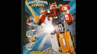 Lightspeed Rescue Megazord  Power Rangers Lightspeed Rescue Megazord [upl. by Annoj]