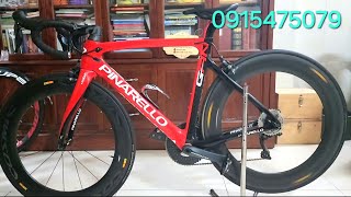 Review PINARELLO GAN S 2019 carbon T700 Ultegra R8000 vành mavic 8cm cối nổ 0915475079 pinarello [upl. by Gisser]