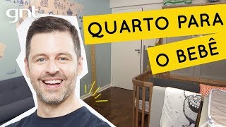 Ideias de decoração para quarto de bebê  Antes e Depois  Maurício Arruda [upl. by Aserehc]