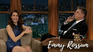 Emmy Rossum’s Irresistible Full Interview on Craig Ferguson’s The Late Late Show 4K Video [upl. by Aliemaj]