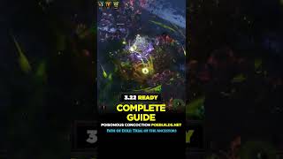 POE 322 POISONOUS CONCOCTION COMPLETE GUIDE  Poe Builds shorts pathofexile poebuilds poe [upl. by Noiwtna]