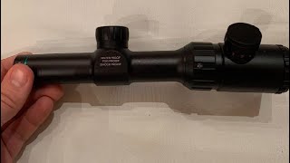 Monstrum 1 4x20 Rifle Scope with Rangefinder Reticle and Medium Profile Scope Rings Review [upl. by Oht489]