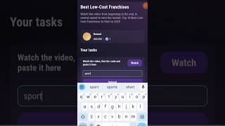 Best Lowcost franchises  Top 10 best low cost franchises to start in 2025  Tapswap video code [upl. by Attekram27]