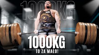 KOŃDZWIG 1000KG W TRÓJBOJU TO ZA MAŁO [upl. by Amehsyt]