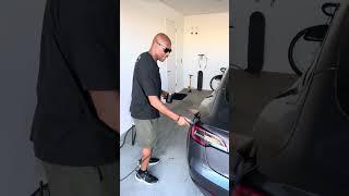 Charging My Tesla Model 3 at Home with a Cup of Tea for about 9 tesla shorts [upl. by Amarette]